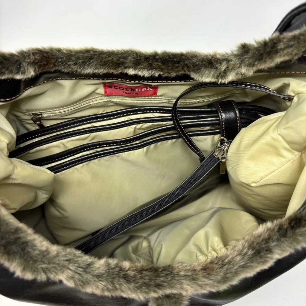 STORKSAK Slouchy Hobo Diaper Bag